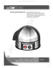Clatronic EK 3321 Bedienungsanleitung, Garantie