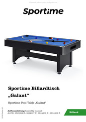 Sportime Galant Aufbauanleitung