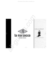 La Marzocco Vulcano Bedienungsanleitung