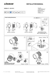 Ligman OD-50151 Installationsanleitung