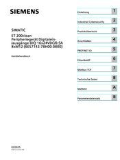 Siemens 6ES7143-7BH00-0BB0 Gerätehandbuch