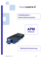 novacare APM 460 Sensor Gebrauchsanweisung