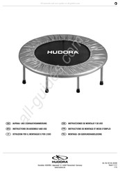 Hudora 65408 Aufbau- Und Gebrauchsanweisung