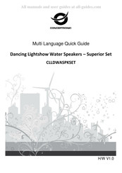 Conceptronic CLLDWASPKSET Schnellstartanleitung