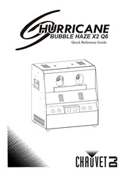 Chauvet DJ Hurricane Bubble Haze X2 Q6 Schnellanleitung