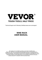 VEVOR OPX-WR89NR Benutzerhandbuch