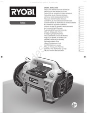 Ryobi R18I Anleitung