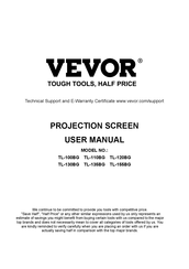 VEVOR TL-120BG Benutzerhandbuch