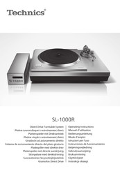 Technics SL-1000R Bedienungsanleitung