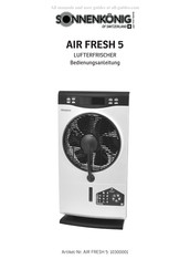 Sonnenkönig AIR FRESH 5 Bedienungsanleitung
