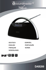 SOUNDMASTER DAB200 Bedienungsanleitung