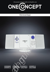 oneConcept 10027657 Bedienungsanleitung