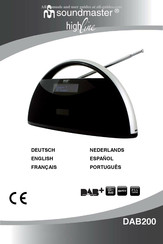 SOUNDMASTER DAB200 Bedienungsanleitung