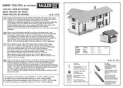 Faller 212120 station with restrooms Stugl-Stuls Bedienungsanleitung