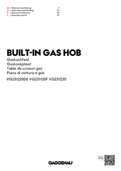 Gaggenau VG231220DE Gebrauchsanleitung
