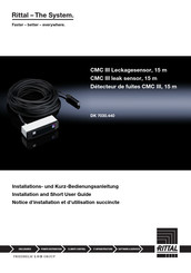 Rittal DK 7030.440 Installations- Und Kurz-Bedienungsanleitung