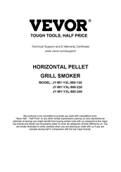 Vevor JY-MY-YXL-580-120 Bedienungsanleitung