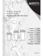 Brita PURITY Quell ST Handbuch