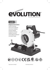 Evolution Rage 4 Originalanleitung