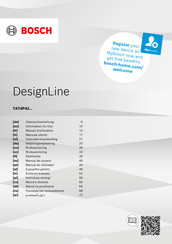 Bosch Design Line TAT4P42 Serie Gebrauchsanleitung