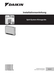 Daikin FVXM50B2V1B Installationsanleitung