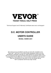 VEVOR 1206MX-4301 Benutzerhandbuch