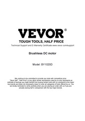 Vevor BY1020D Bedienungsanleitung