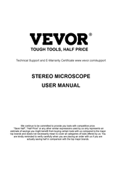 VEVOR 7045P-STL2 Bedienungsanleitung