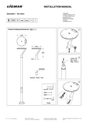 Ligman MACARON 1 - MC-20001 Installationshandbuch