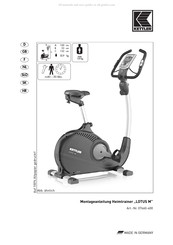 Kettler LOTUS M Montageanleitung