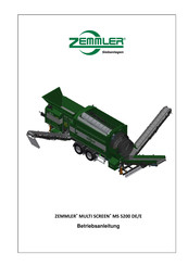 ZEMMLER MS5200 Betriebsanleitung