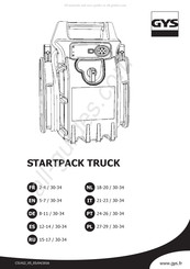 GYS STARTPACK TRUCK Bedienungsanleitung
