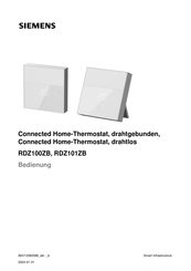 Siemens Zigbee RDZ100ZB Bedienungsanleitung