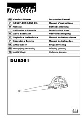 Makita DUB361 Betriebsanleitung