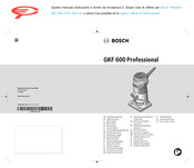 Bosch GKF 600 Professional Originalbetriebsanleitung