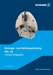 SCHUNK 0370868 Montage- Und Betriebsanleitung
