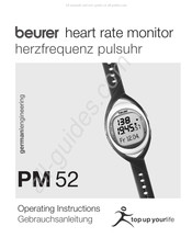 Beurer PM 52 Gebrauchsanleitung