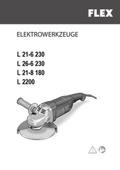 Flex L 26-6 230 Originalbetriebsanleitung