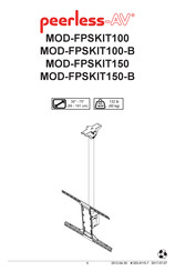 peerless-AV MOD-FPSKIT100-B Bedienungsanleitung