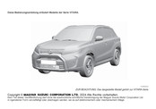 Suzuki VITARA Serie 2024 Bedienungsanleitung