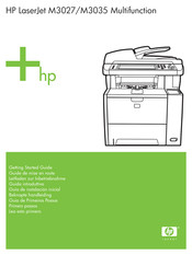 HP M3027 Leitfaden Zur Inbetriebnahme