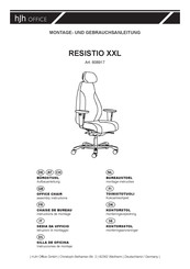 Hjh Office RESISTIO XXL 608917 Montage- Und Gebrauchsanleitung