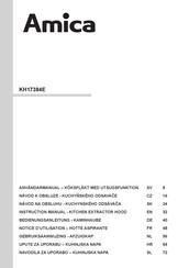 Amica KH17384E Bedienungsanleitung