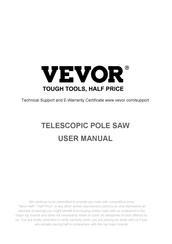 VEVOR TAL20VHSSCD Benutzerhandbuch