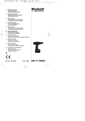 Einhell bavaria 45.106.90 Bedienungsanleitung