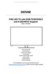 Denver LDD-2468 Kurzanleitung