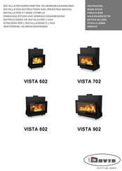 Dovre VISTA 900 Einbauanleitung Und Gebrauchsanweisung