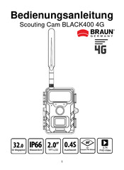 Braun BLACK400 4G Bedienungsanleitung