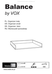 Vox Balance Bedienungsanleitung