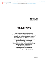 Epson TM-U220 Bedienungsanleitung